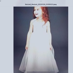 Girls Floor Length Dress